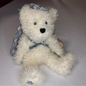 BOYDS BEARS HALEY ANGELFROST"Hand-Crafted Chenille Angel Bear - NWT!